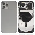 Back Housing W/ Small Parts For iPhone 12 Pro Max (EU / Global Version) (Aftermarket Plus) (Graphite)