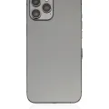 Back Housing W/ Small Parts For iPhone 12 Pro Max (EU / Global Version) (Aftermarket Plus) (Graphite)