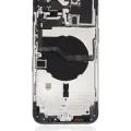 Back Housing W/ Small Parts For iPhone 12 Pro Max (EU / Global Version) (Aftermarket Plus) (Graphite)