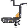 Шлейф зарядки для iPhone 13 Pro (Premium) (графітовий)