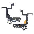 Charging Port Flex Cable For iPhone 13 Pro (Premium) (Sierra Blue)