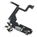 Charging Port Flex Cable For iPhone 13 Pro (Premium) (Silver)