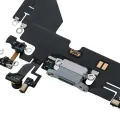 Charging Port Flex Cable For iPhone 13 Pro (Premium) (Silver)