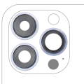 Back Camera Lens With Bracket & Bezel For iPhone 13 Pro / 13 Pro Max (Aftermarket Plus) (Sierra Blue)