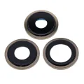 Back Camera Lens With Bracket & Bezel For iPhone 13 Pro / 13 Pro Max (Aftermarket Plus) (Gold)