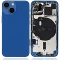 Back Housing W/ Small Parts For iPhone 13 Mini (EU / Global Version) (Aftermarket Plus) (Blue)
