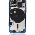 Back Housing W/ Small Parts For iPhone 13 Mini (EU / Global Version) (Aftermarket Plus) (Blue)