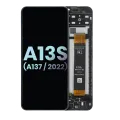 Дисплейний модуль (LCD) з рамкою для Samsung Galaxy A13s 5G (A137 / 2022) (Service Pack) (Всі кольори)