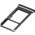 Single Sim Card Tray For Motorola Moto E (XT2052 / 2020) (Genuine OEM) (Midnight Blue)