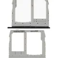 Sim Card + SD Card Tray For LG Q60 / K50 ( 2019 / X520 ) / K40S (2019 / X430) (Gray)