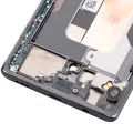 OLED Assembly With Frame For LG Velvet 5G (Non-Verizon 5G UW Frame) (Refurbished) (Black)