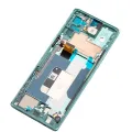 OLED Assembly With Frame For LG Velvet 5G (Non-Verizon 5G UW Frame) (Refurbished) (Green)