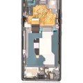OLED Assembly With Frame For LG Velvet 5G (Verizon 5G UW Frame Only) (Refurbished) (Gray)