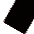 OLED Assembly With Frame For LG Velvet 5G (Non-Verizon 5G UW Frame) (Refurbished) (Red)