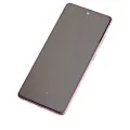 OLED Assembly With Frame For Samsung Galaxy S20 FE 4G / 5G (Refurbished) (Cloud Lavender)