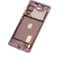 OLED Assembly With Frame For Samsung Galaxy S20 FE 4G / 5G (Refurbished) (Cloud Lavender)