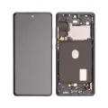 OLED Assembly With Frame For Samsung Galaxy S20 FE 4G / 5G (Refurbished) (Cloud Navy)