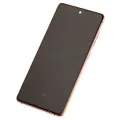 OLED Assembly With Frame For Samsung Galaxy S20 FE 4G / 5G (Refurbished) (Cloud Orange)