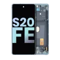 OLED Assembly With Frame For Samsung Galaxy S20 FE 4G / 5G (Service Pack) (Cloud Mint)