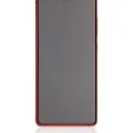 OLED Assembly With Frame For Samsung Galaxy S20 FE 4G / 5G (Service Pack) (Cloud Red)