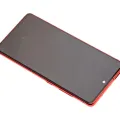OLED Assembly With Frame For Samsung Galaxy S20 FE 4G / 5G (Service Pack) (Cloud Red)