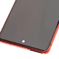 OLED Assembly With Frame For Samsung Galaxy S20 FE 4G / 5G (Service Pack) (Cloud Red)
