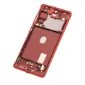 OLED Assembly With Frame For Samsung Galaxy S20 FE 4G / 5G (Service Pack) (Cloud Red)
