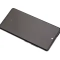 OLED Assembly With Frame For Samsung Galaxy S20 FE 4G / 5G (Service Pack) (Cloud Navy)