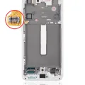 OLED Assembly With Frame For Samsung Galaxy S21 FE 5G (US & International Version) (Service Pack) (White)