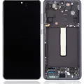 OLED Assembly With Frame For Samsung Galaxy S21 FE 5G (US & International Version) (Service Pack) (Graphite)
