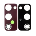 Back Camera Lens With Cover Bezel Ring For Samsung Galaxy S20 FE 4G / 5G (Cloud Red)