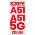 OCA For Samsung Galaxy S20 FE / A51 4G (A515 / 2019) / A51 5G (A516 / 2020) (10 Pack)