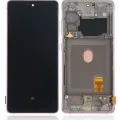 OLED Assembly With Frame For Samsung Galaxy S20 FE 4G / 5G (Aftermarket Plus) (Cloud Lavender)