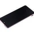 OLED Assembly With Frame For Samsung Galaxy S20 FE 4G / 5G (Aftermarket Plus) (Cloud Lavender)