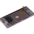 OLED Assembly With Frame For Samsung Galaxy S20 FE 4G / 5G (Aftermarket Plus) (Cloud Lavender)