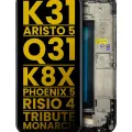 LCD Assembly With Frame For LG K31 / Aristo 5 / Q31 / LG K8X / LG Phoenix 5 / LG Risio 4 / Tribute Monarch (Refurbished) (All Colors)