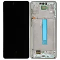 OLED Assembly With Frame For Samsung Galaxy A73 5G (A736 / 2022) (Service Pack) (Mint)