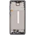OLED Assembly With Frame For Samsung Galaxy A73 5G (A736 / 2022) (Refurbished) (Gray)