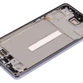 OLED Assembly With Frame For Samsung Galaxy A73 5G (A736 / 2022) (Refurbished) (Gray)
