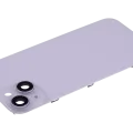 Back Glass With MagSafe Magnet For iPhone 14 (No Logo) (Aftermarket) (Purple)