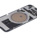 Back Glass With MagSafe Magnet For iPhone 14 (No Logo) (Aftermarket) (Starlight)