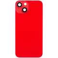 Back Glass w/ MagSafe Magnet For iPhone 14 (Aftermarket) (Red) (No Logo)