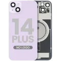 Back Glass With MagSafe Magnet For iPhone 14 Plus (No Logo) (Aftermarket) (Purple)
