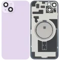 Back Glass With MagSafe Magnet For iPhone 14 Plus (No Logo) (Aftermarket) (Purple)