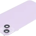 Back Glass With MagSafe Magnet For iPhone 14 Plus (No Logo) (Aftermarket) (Purple)