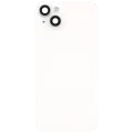 Back Glass w/ MagSafe Magnet For iPhone 14 Plus (Aftermarket) (Starlight) (No Logo)