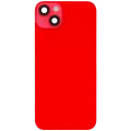 Back Glass w/ MagSafe Magnet For iPhone 14 Plus (Aftermarket) (Red) (No Logo)