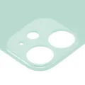 Back Glass With 3M Adhesive For iPhone 12 Mini (No Logo / Large Camera Hole) (Green)