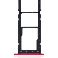 Dual Sim Card Tray For Motorola Moto G8 Power Lite (XT2055 / 2020) (Red)