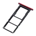 Dual Sim Card Tray For Motorola Moto G8 Power Lite (XT2055 / 2020) (Red)
